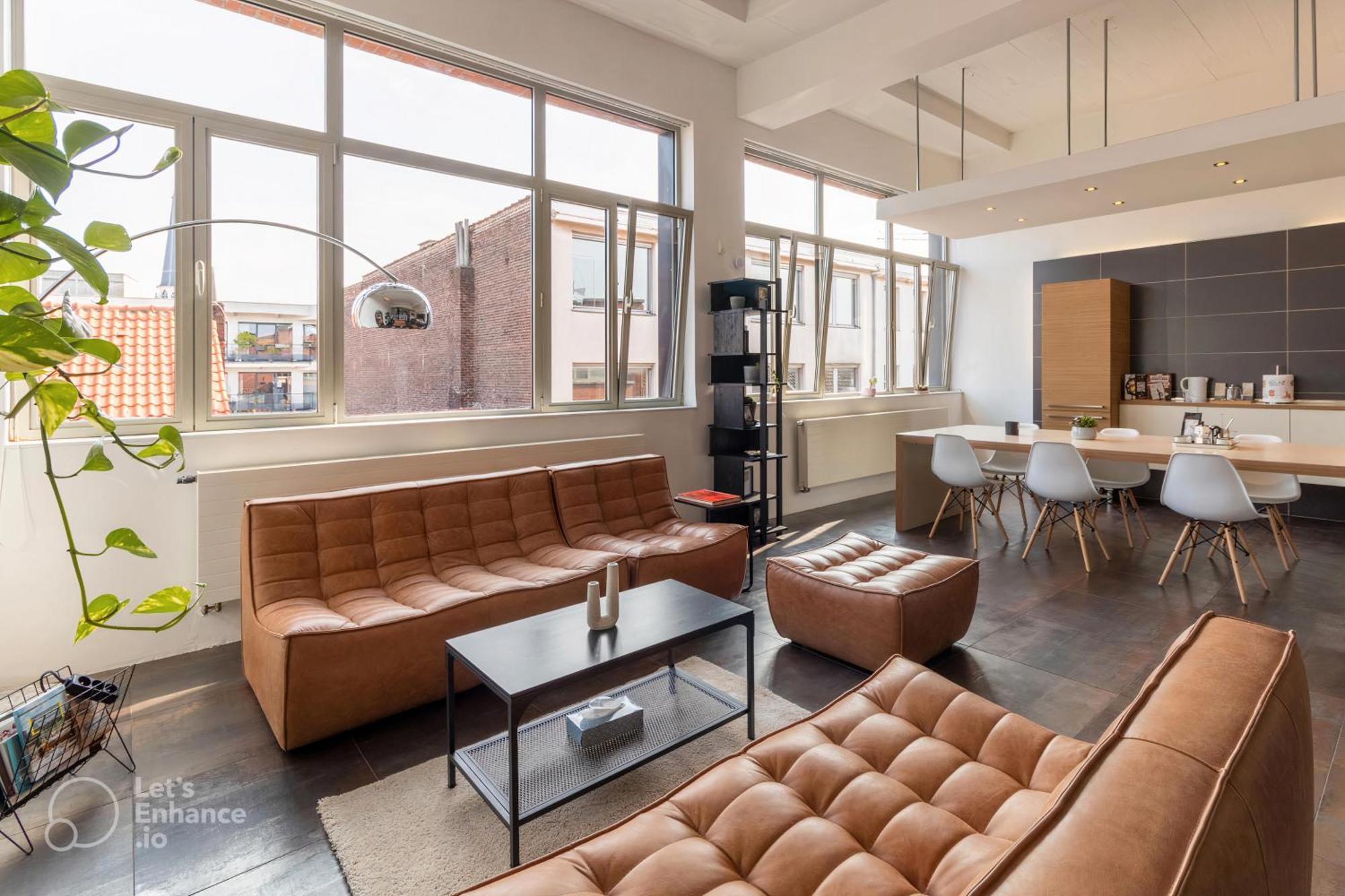 Loft Spacieux Et Moderne Apartment Brüssel