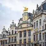 Golden Pearl In Centre Of Brussels