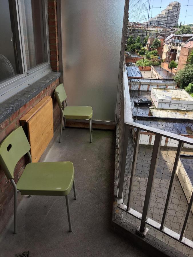 Appartement Sunny Studio In Brussels, With A Balcony View Of The Basil. *