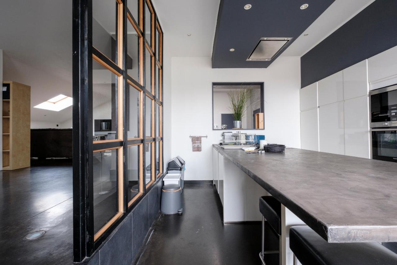 Beautiful Penthouse With Terrace Tour & Taxis Appartement