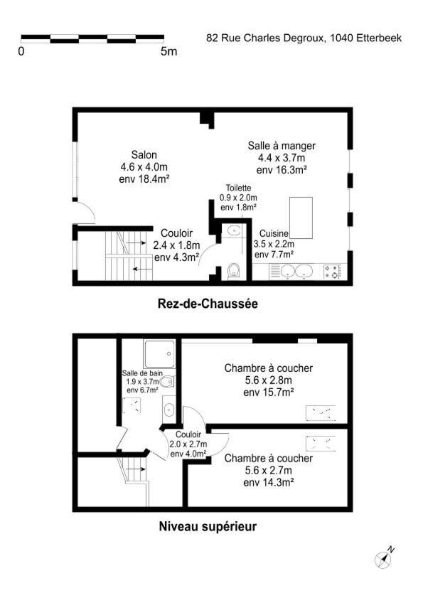 Apartment In Brussels, Degroux By Homenhancement Sa *