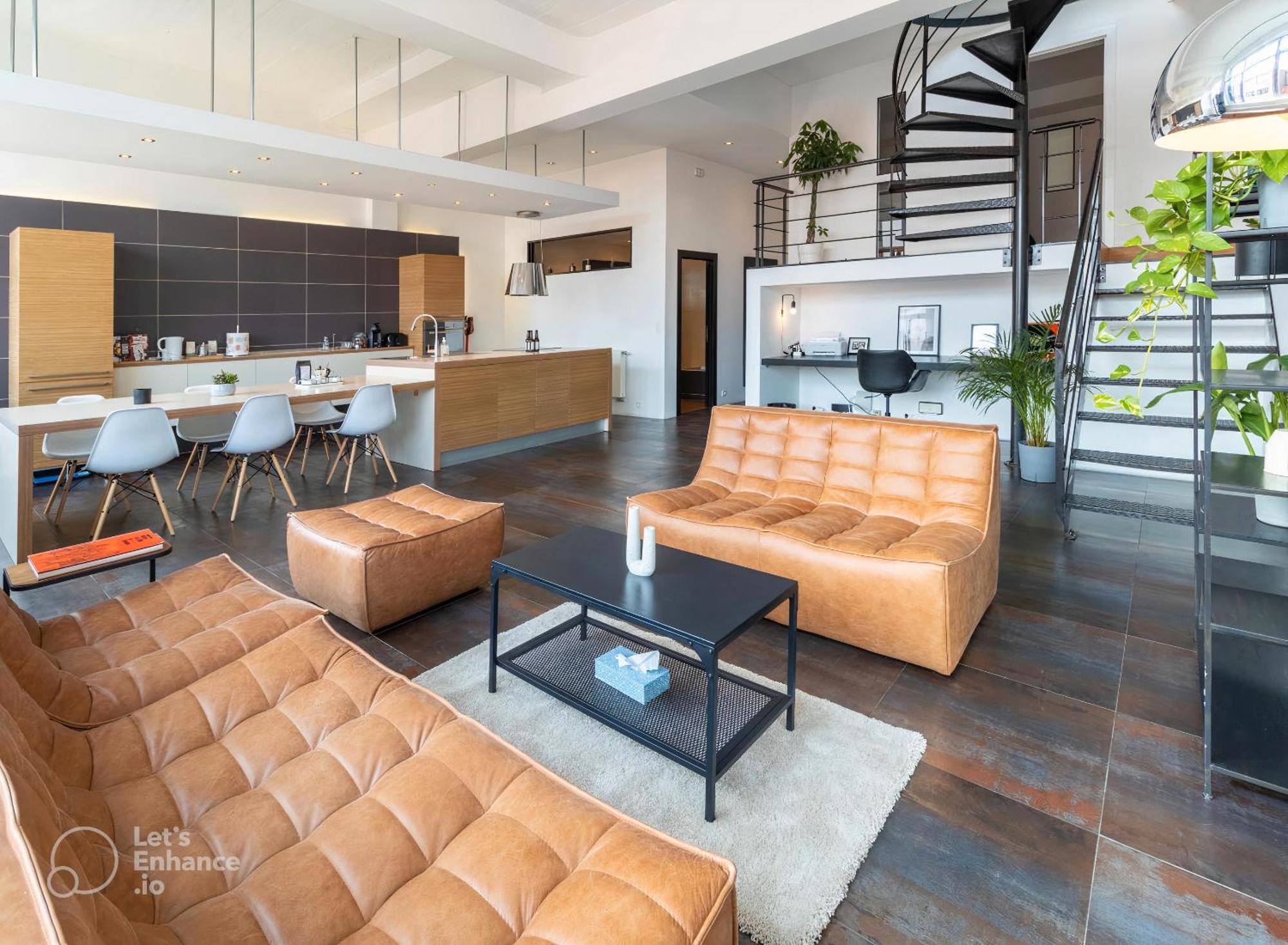 Loft Spacieux Et Moderne Appartement Bruxelles
