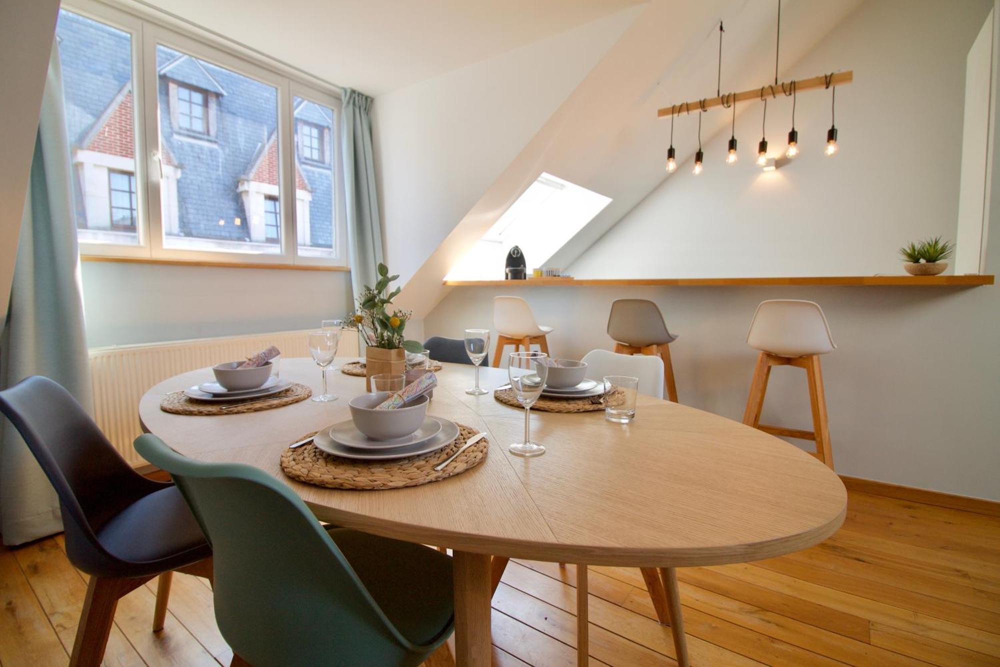 Heart Of Grand Place - Stunning 2br Duplex Lejlighed