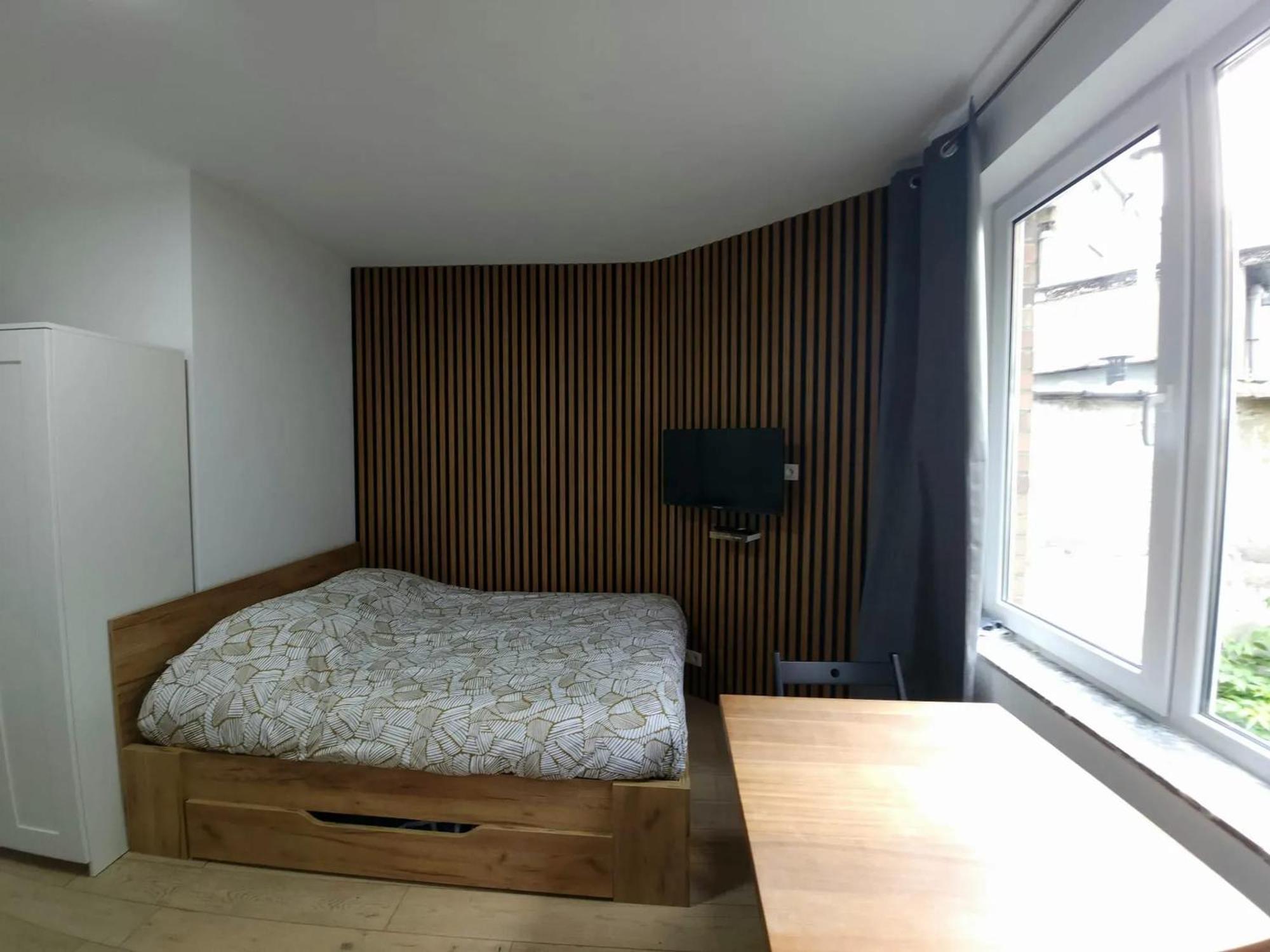 Charming In Saint Josse Noode 30 M² Garden View Appartamento