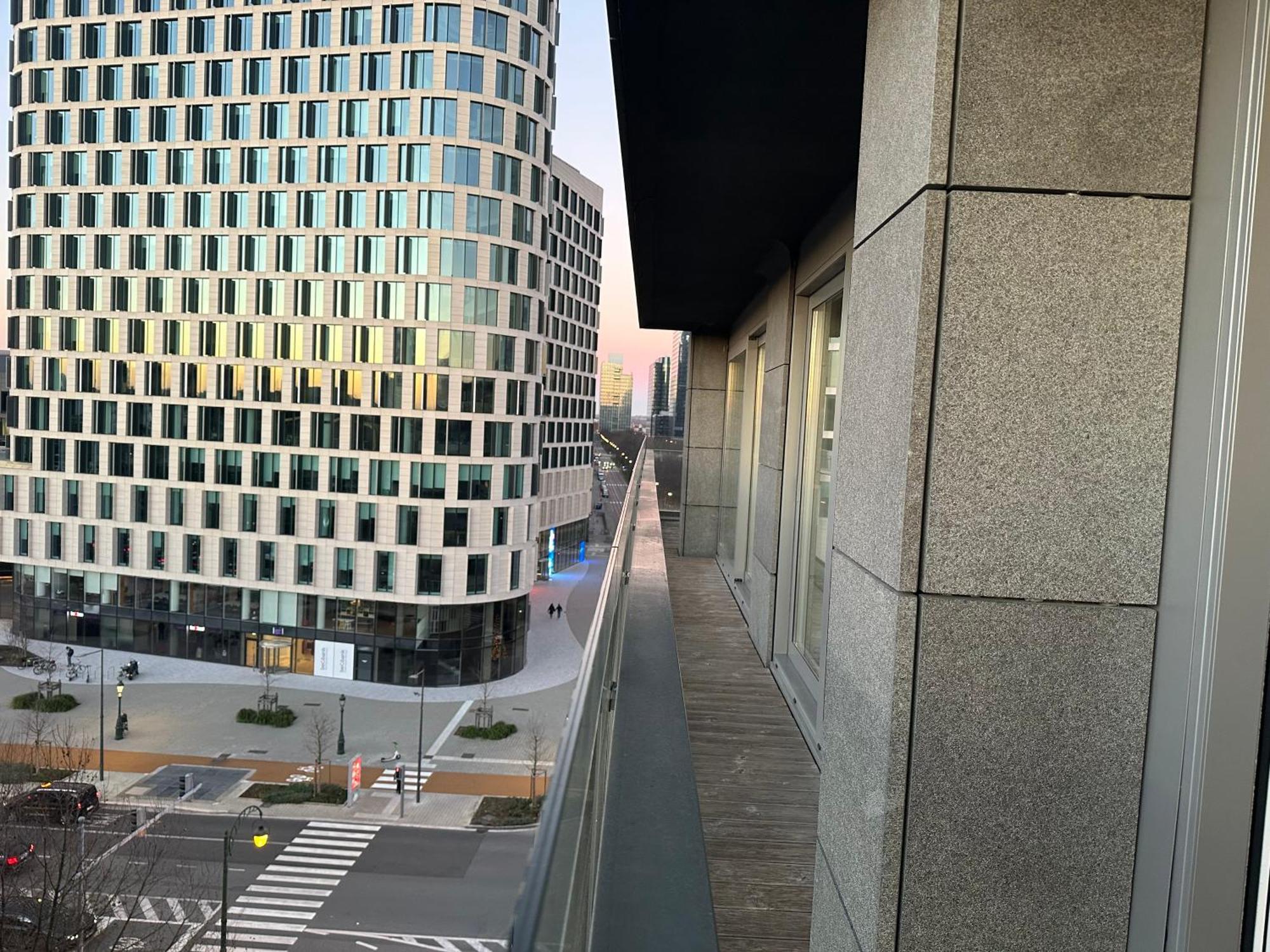 With Balcony In Center