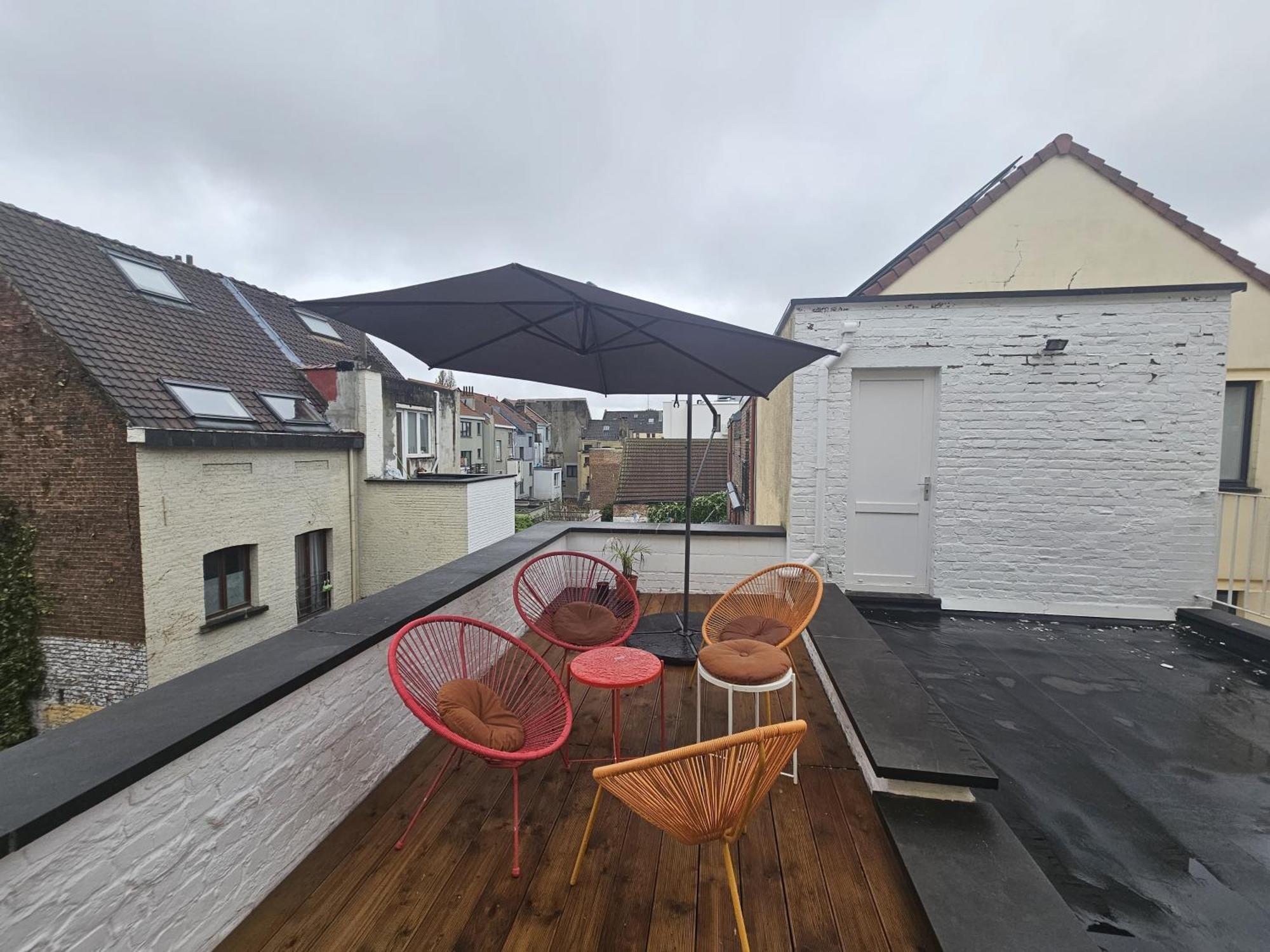 Appartement Cosy Terrace Automne Bruxelles