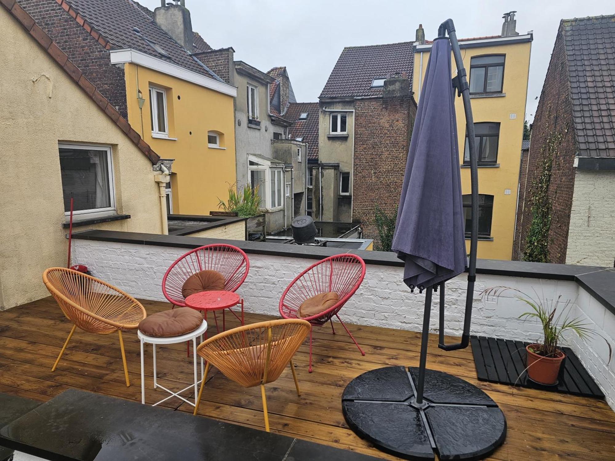 Appartement Cosy Terrace Automne Bruxelles