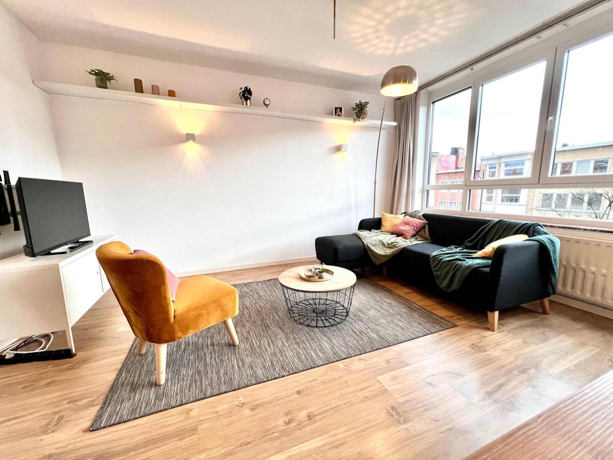 Appartement Bright & Stylish In Nature Bruxelles