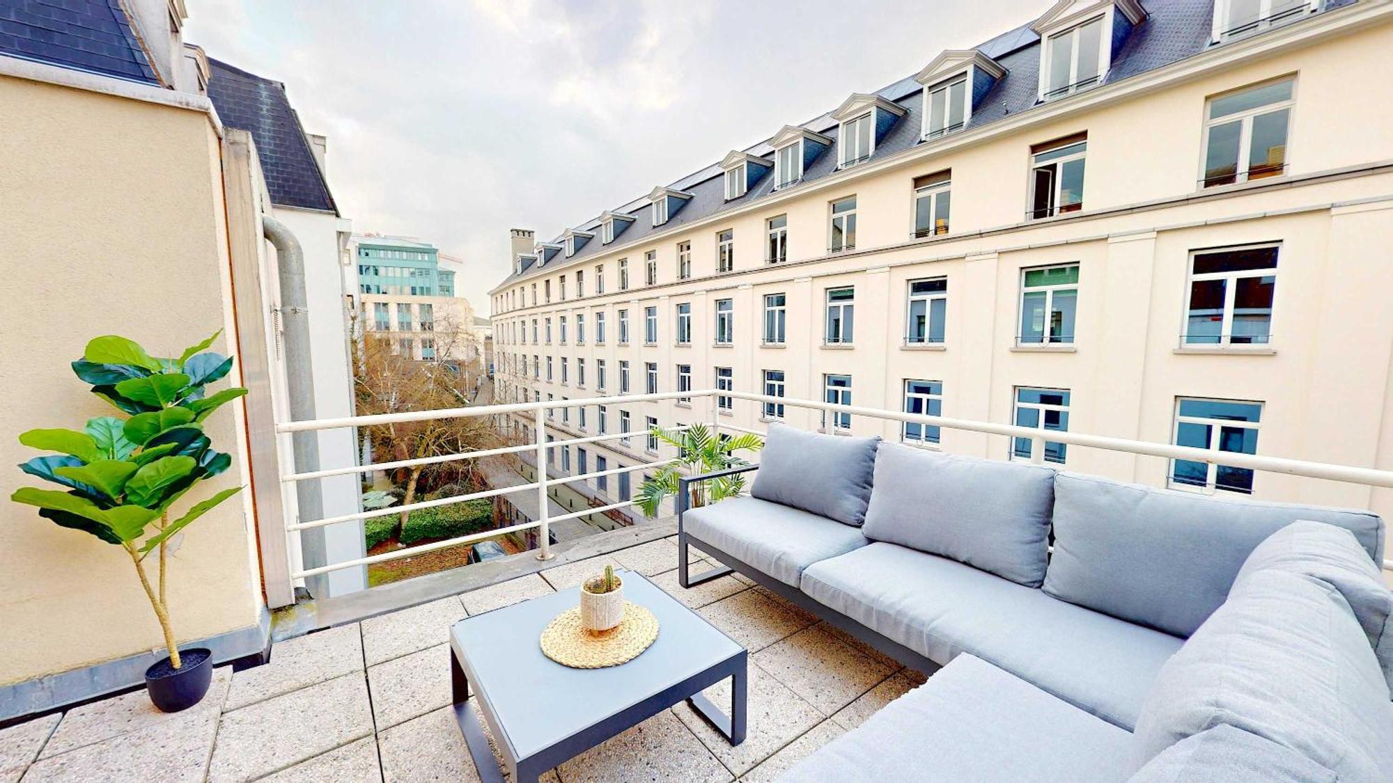 Cosy Centre Avec Balcon Bruxelles