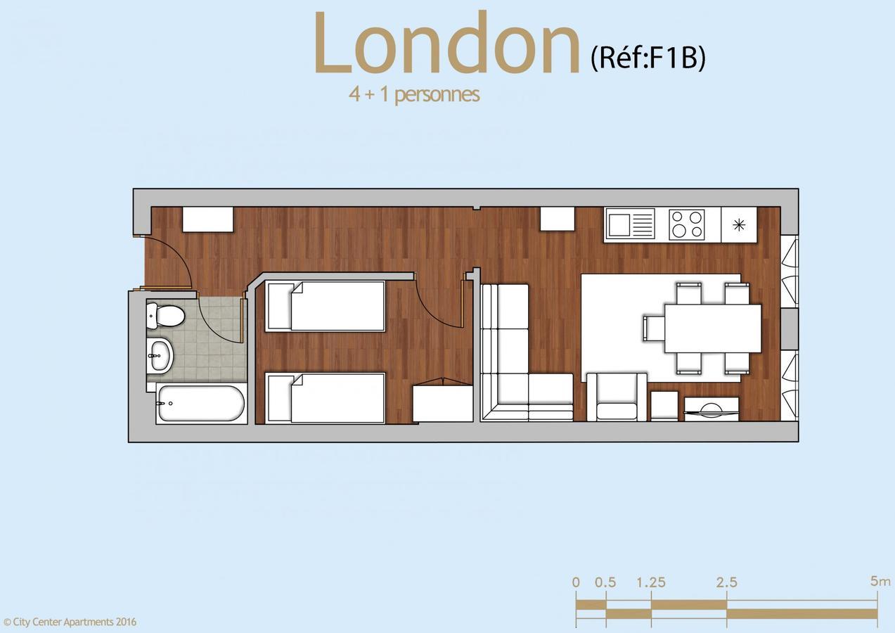 Appartement Center Apartements Fourche *