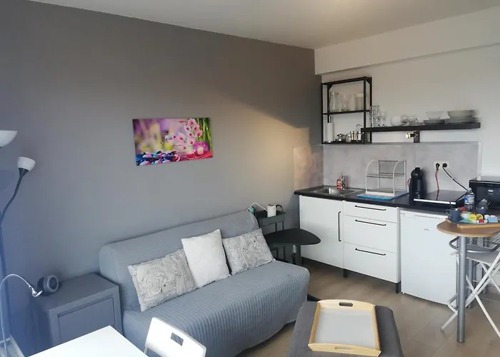 Studio équipé, Salle de bain privée, Proche Centre Ville