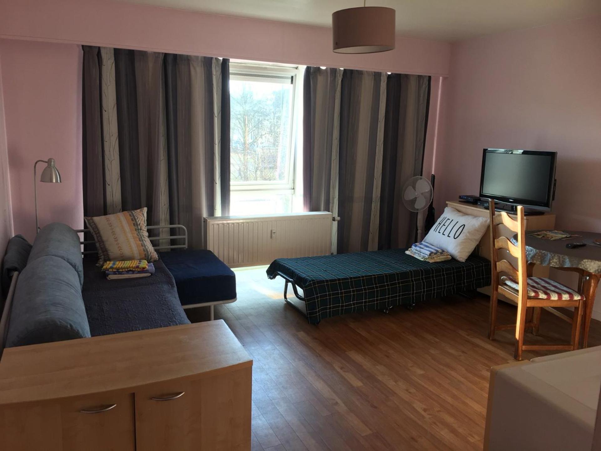 солнечная комфортная студия в андерлехт с лифтом Apartment Brüssel