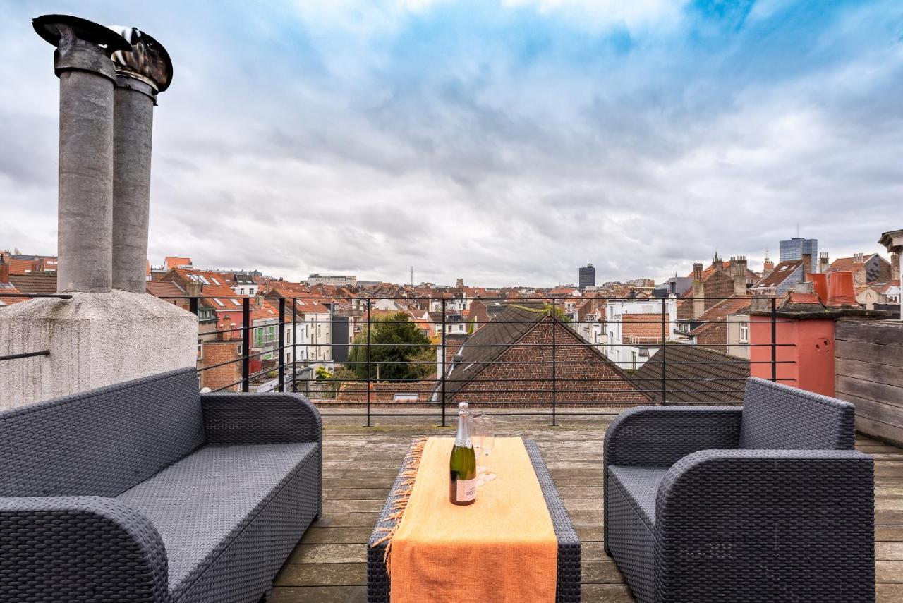 Flagey Penthouse Duplex Lejlighed *