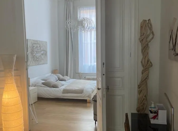 Apartment In Trendy Chatelain Center Brussels Area Little Garden Internet Wifi