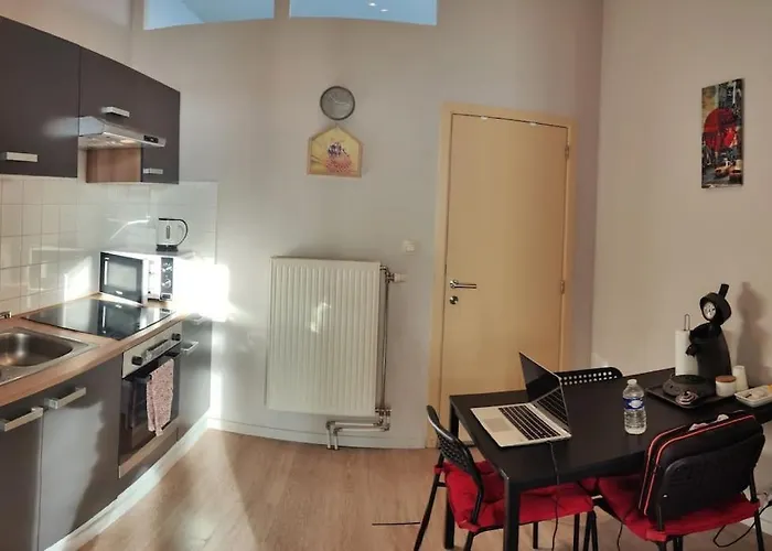 Studio Entier Avec Balcon - Tour Et Taxis
