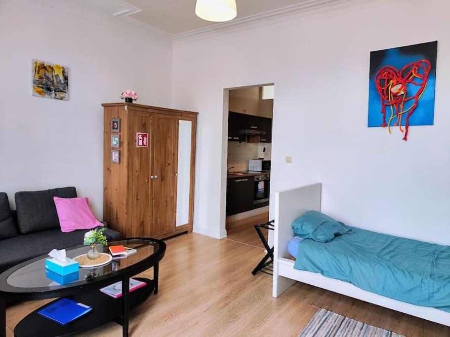 Studio Entier Avec Balcon - Tour Et Taxis Appartamento