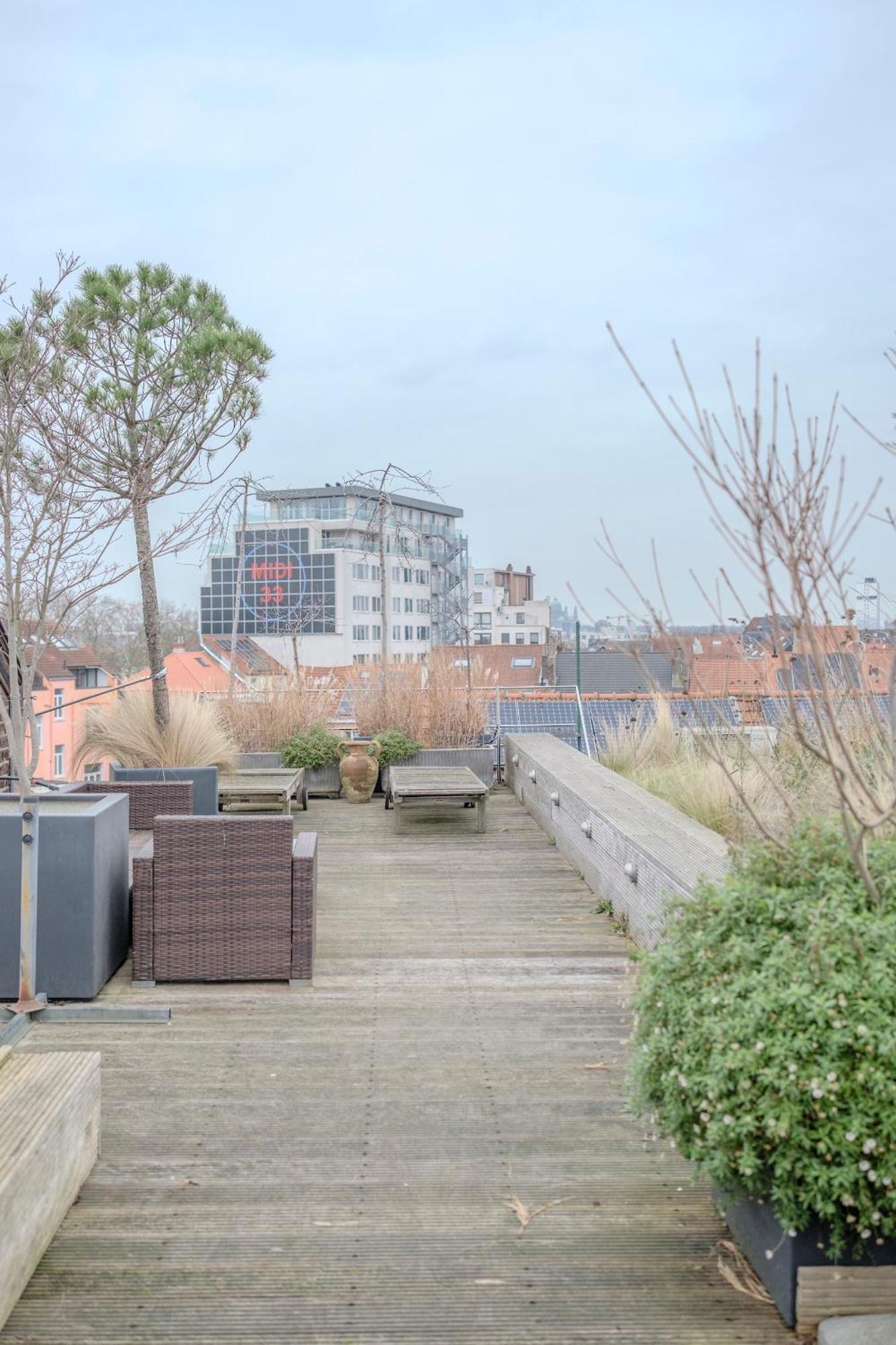 Beautiful Penthouse With Terrace In Appartamento Bruxelles